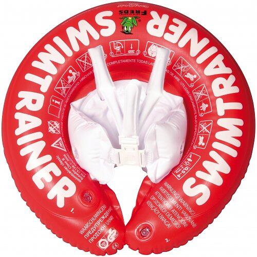Надувной круг для плавания Swimtrainer красный от 3 мес. до 4 лет (6)