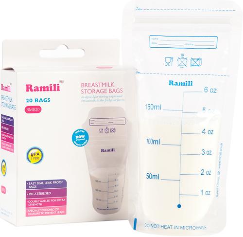 Пакеты для хранения грудного молока Ramili Breastmilk Bags BMB20 (1)