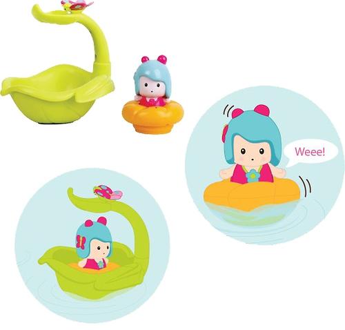 Игрушка Tiny Love МИМИ-листочек/фонтан, интерактивная игрушка для ванной (6)