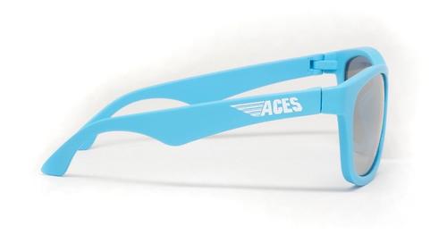 Солнцезащитные очки Babiators Aces Navigators - Electric Blue (Голубой - серебряные линзы) 6+ (9)