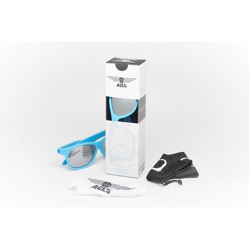 Солнцезащитные очки Babiators Aces Navigators - Electric Blue (Голубой - серебряные линзы) 6+ (10)