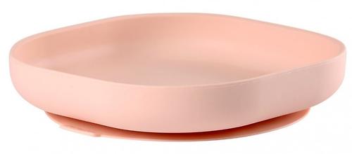 Тарелка Beaba Silicon Suction Plate Pink (1)