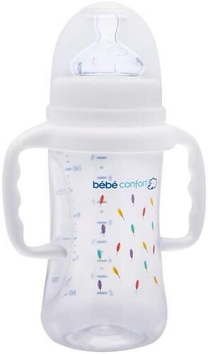 Бутылка Bebe Confort пластиковая 270мл 6-24м с ручками Indians Белая (3)