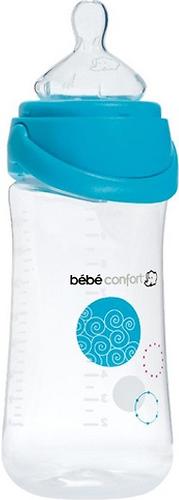 Бутылочка пластиковая Bebe Confort 270 мл 0-12 мес Natural comfort Easy clip Голубая (2)