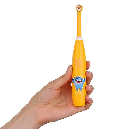 Электрическая зубная щетка CS Medica Kids CS-462-P Оранжевая (11)