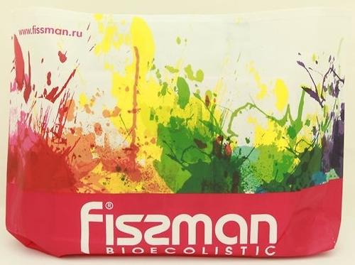 Промо-сумка Fissman для покупок с логотипом Fissman разноцветная - пурпурная (1)