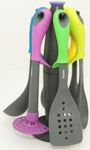 Набор кухонных инструментов Fissman FreeStyle multicolor 7 пр. (нейлон) (3)