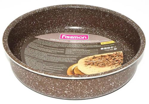 Форма для выпечки круглая Fissman 24x6,4 см (алюминий с антипригарным покрытием) 4999 (1)