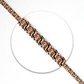 Цепь Fratelli Гарибальди пустотелая диаметр 50 длина 50 см золото