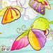 Впитывающая пеленка GlorYes! Бабочки 80х68 см (2)