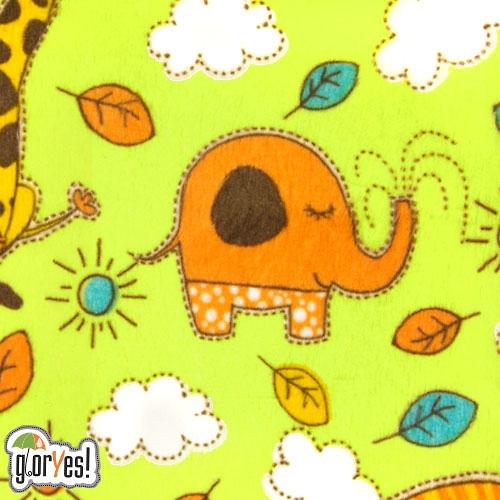 Непромокаемая пеленка GlorYes! Жирафы 80х68 см (7)
