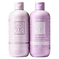 Набор Шампунь и Кондиционер для вьющихся и волнистых волос Hairburst For Curly Wavy Hair по 350 мл