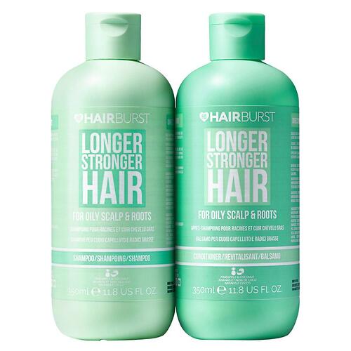 Набор Шампунь и Кондиционер для жирной кожи головы и корней Hairburst For Oily Scalp And Hair по 350 мл (7)