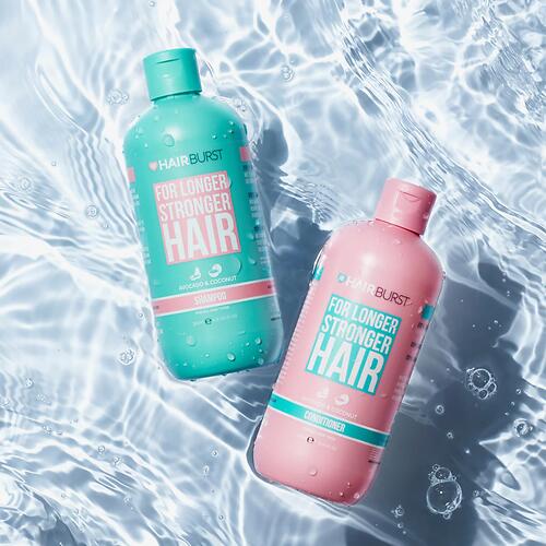Набор Шампунь и Кондиционер для роста и укрепления волос Hairburst Longer Stronger Avocado & Coconut по 350 мл (16)