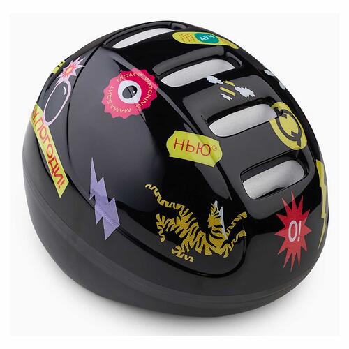 Шлем защитный Happy Baby STONEHEAD size S Jet Black (11)
