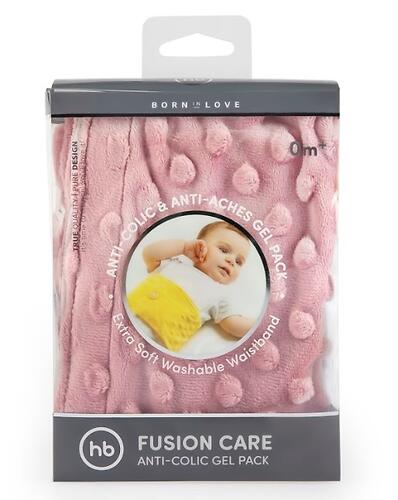 Антиколиковая гелевая грелка с чехлом Happy Baby Fusion Care Lilac (5)
