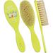 Набор щеток для волос Happy Baby Brush Сomb Set Lime (2)