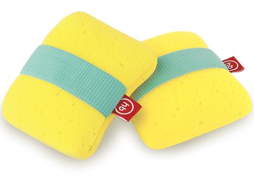 Мочалка с резинкой на руку Happy Baby Sponge Lemon (4)