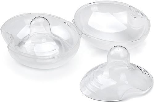Накладки на грудь Happy Baby Silicone Nipple Shields силиконовые в футляре (1)
