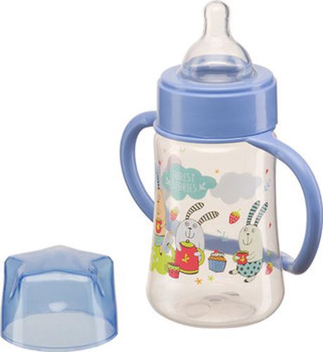 Бутылочка Happy Baby с широким горлышком Baby Bottle 250 мл Cиреневая (4)