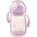 Бутылочка Happy Baby антиколиковая Baby Bottle 300 мл Фиолетовая (1)