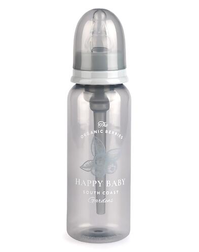 Бутылочка Happy Baby Baby антиколиковая с силиконовой соской 250 мл 10015 Aqua (5)