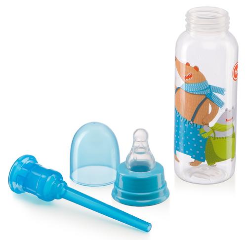 Бутылочка Happy Baby Baby антиколиковая с силиконовой соской 250мл 10015 Grass (7)