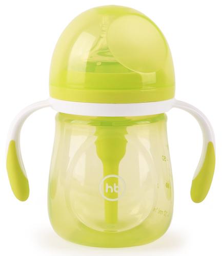 Бутылочка Happy Baby Anti-Colic Baby Bottle антиколиковая с ручками и силиконовой соской 180 мл Lime (4)