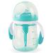 Бутылочка Happy Baby Anti-Colic Baby Bottle антиколиковая с ручками и силиконовой соской 180 мл Aqua (3)