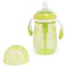 Уценка! Бутылочка Happy Baby антиколиковая с ручками и силиконовой соской 300 мл 10020 Lime (2)