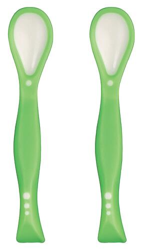 Силиконовая ложка Happy Baby Flexible Spoons Grass (1)