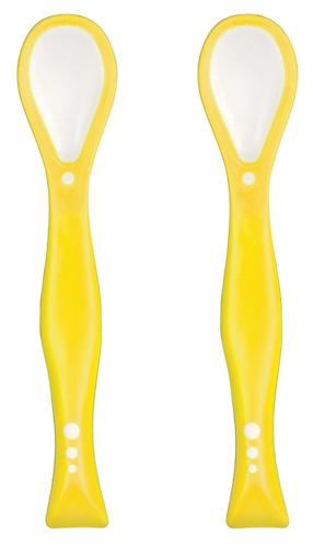 Силиконовая ложка Happy Baby Flexible Spoons Lemon (1)