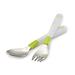 Набор столовых приборов Happy Baby Spoon and Fork Baby Cutlery Set Lime (2)