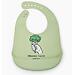 Нагрудник Happy Baby силиконовый Soft Silicone Bib Green (2)