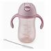 Поильник с трубочкой и ручками Happy Baby Straw Feeding Cup 2.0 Lilac (2)
