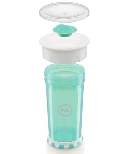 Кружка-поильник Happy Baby Drinking cup 360° Mint (7)