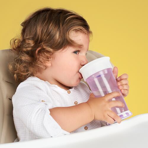 Кружка-поильник Happy Baby Drinking cup 360° Violet (6)