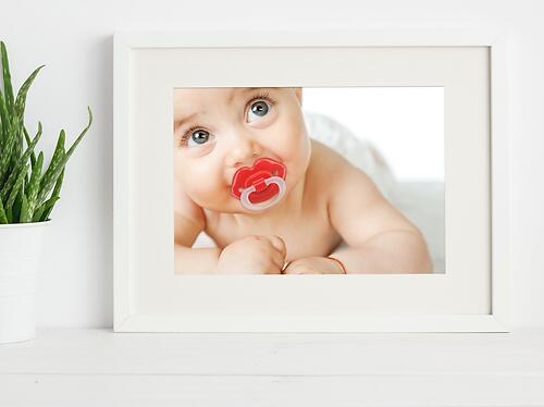 Соска-пустышка Happy Baby Baby силиконовая ортодонтическая Губки (7)