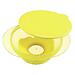 Тарелочка детская на присоске с крышкой Happy baby Feeding Bowl Lemon (2)