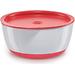 Набор тарелок Happy Baby с крышкой Bowl Set With Airproof Lid Red (2)