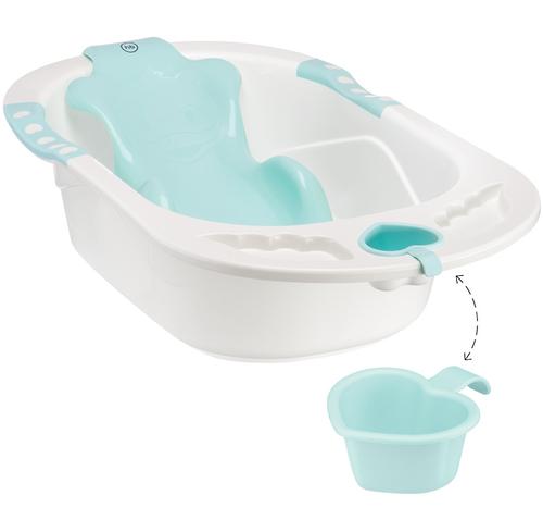 Ванна Happy baby с анатомической горкой Bath comfort Aquamarine (3)
