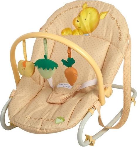 Кресло-шезлонг Happy Baby Woody с игрушкой Golden (3)