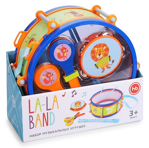 Набор музыкальных игрушек Happy Baby 331850 La La Band (6)