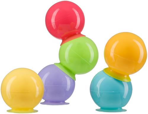 Набор ПВХ-игрушек Happy Baby для ванной IQ-Bubbles (4)