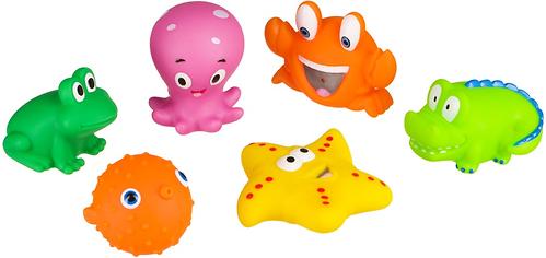Набор ПВХ-игрушек Happy Baby для купания Water Fun (1)
