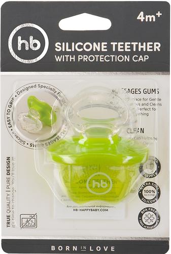 Прорезыватель Happy Baby силиконовый Silicone Teether 20000 Lime (8)