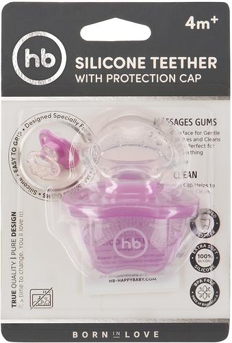 Прорезыватель Happy Baby силиконовый Silicone Teether 20000 Violet (8)