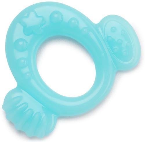 Прорезыватель Happy Baby силиконовый в футляре Silicon teether Голубой (4)
