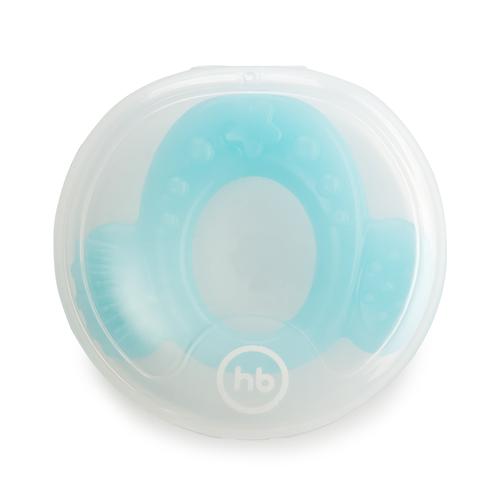 Прорезыватель Happy Baby силиконовый в футляре Silicon teether Голубой (5)