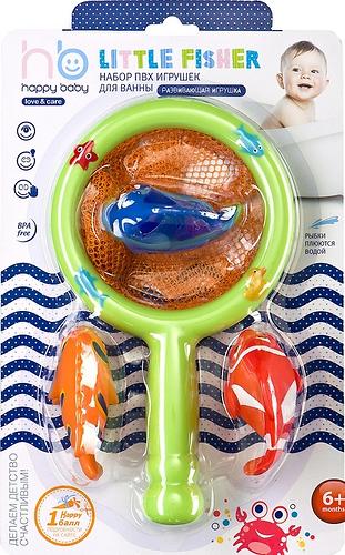 Набор игрушек Happy Baby для ванной LITTLE FISHER (4)